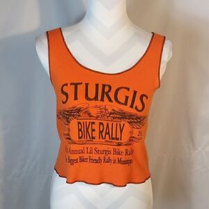 Sturges Mississippi Bike Rally Women's Cropped Tank Top